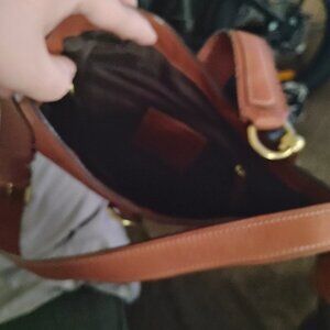 Coach leather bag
